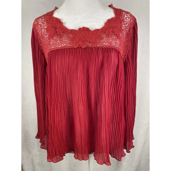 Nanette Lepore Women's Blouse Size 8 Cottagecore Whimsical Fairycore Romantic - Picture 1 of 12